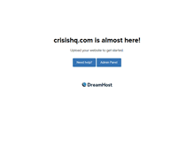 Tablet Screenshot of crisishq.com